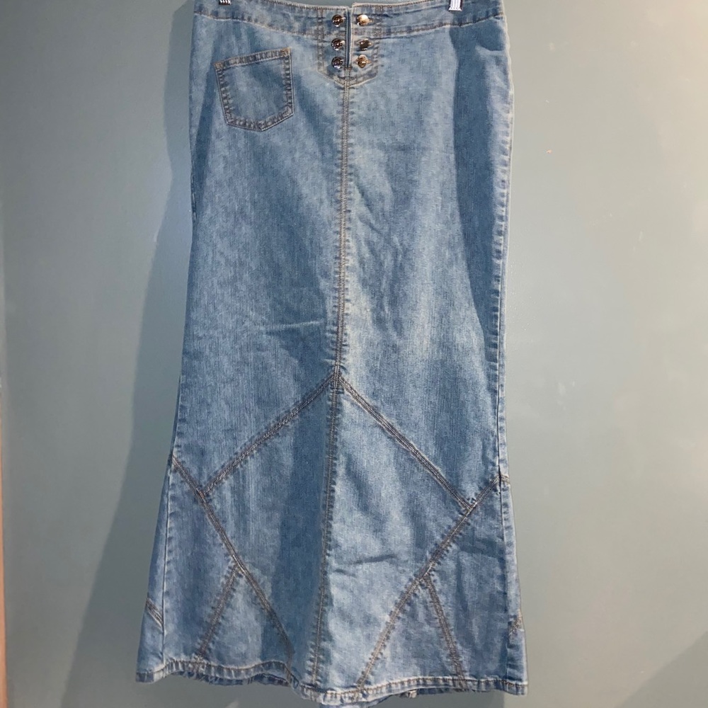 J.LO JEAN SKIRT